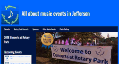 Desktop Screenshot of jeffersonlivemusic.com